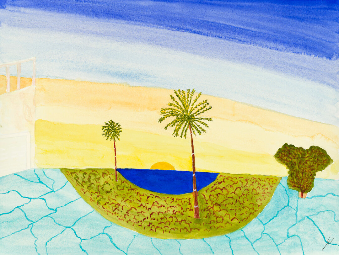 A Neighbor's Terrace, Poipu, Kaua'i