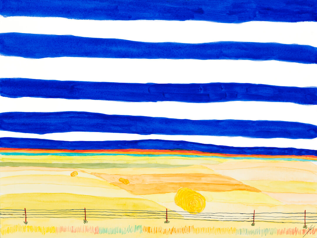 Autumn Fields and Hills, Morton County, North Dakota
