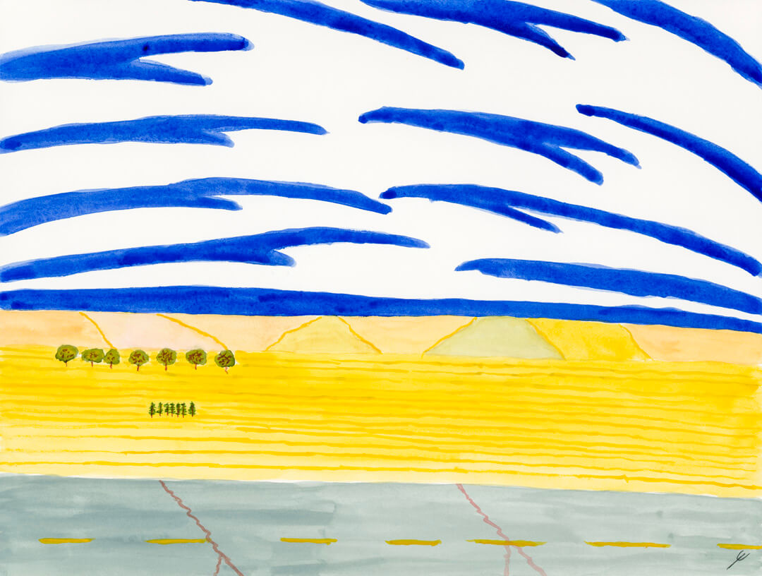 Bluffs and Fields, McLean County, North Dakota