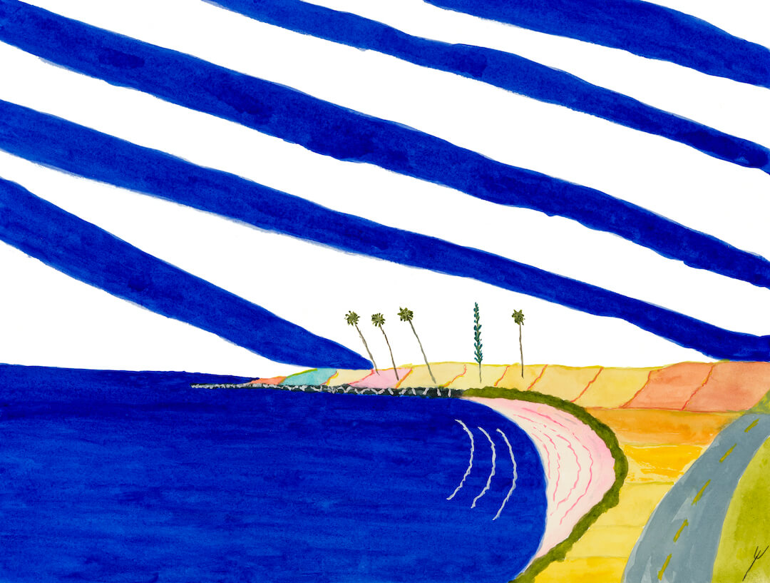 Brennecke's Beach on a Calm Day, Kaua'i