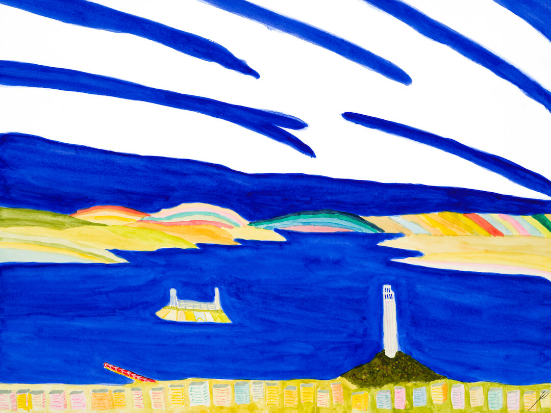 Bright Afternoon at San Francisco Bay