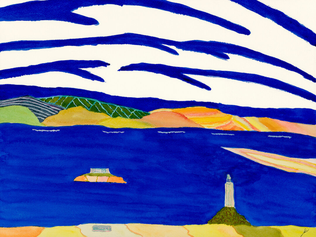 Bright Autumn Day, San Francisco Bay