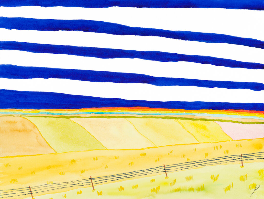 Bright Hills in Summer, North Dakota