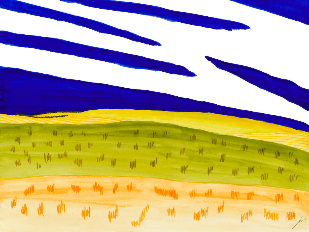 Colorful Fields, McHenry County North Dakota