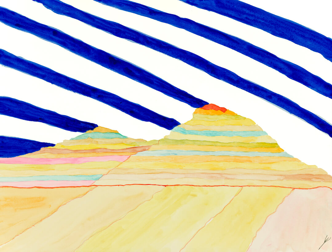 Colorful Mountains, Koloa, Hawaii