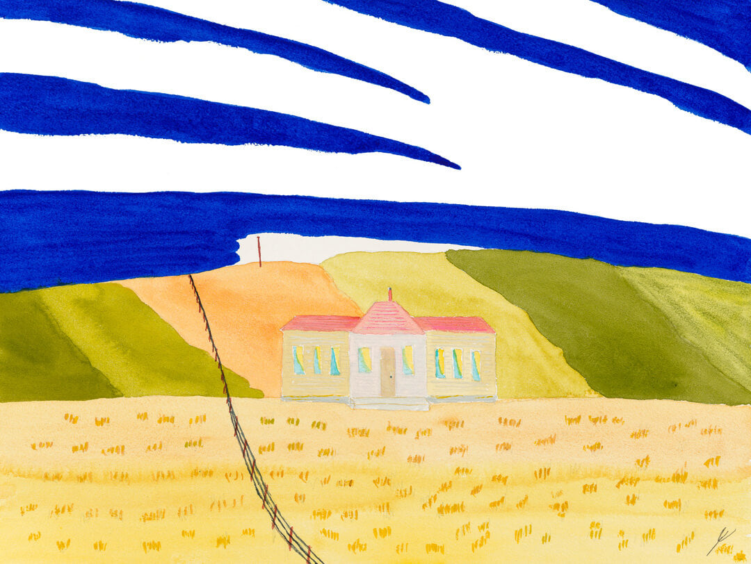 Country Farmhouse, Morton County, North Dakota