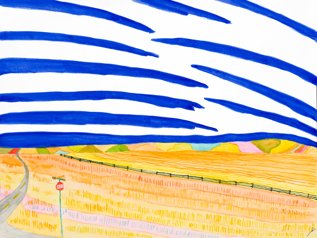 Country Intersection, McHenry County, North Dakota