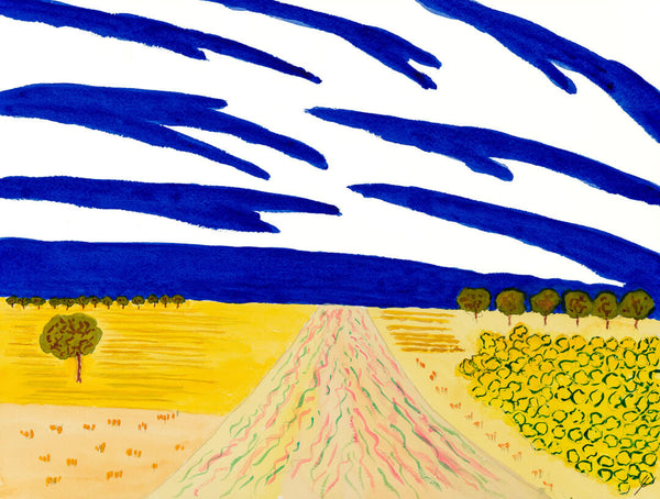 Country Road, Mercer County, North Dakota