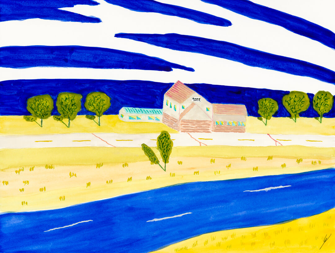 Early Autumn in Center, North Dakota