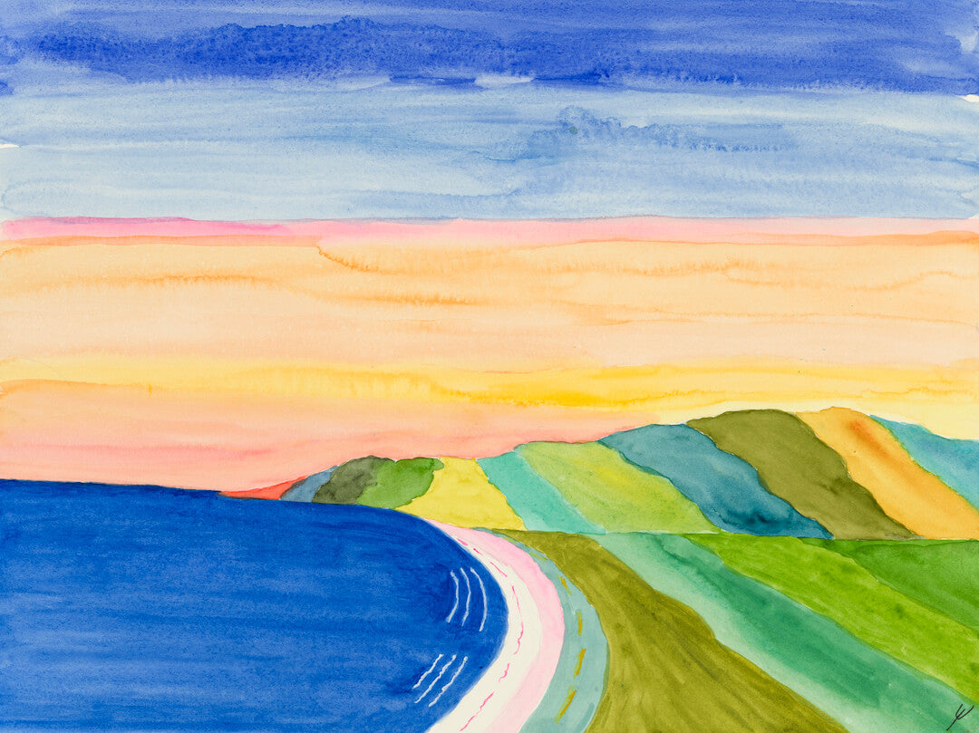 Early Spring Sunset, Poipu, Kaua'i