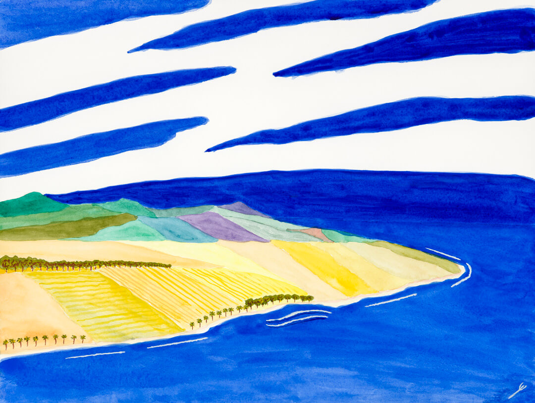 Eastern Shoreline in Spring, Kaua'i