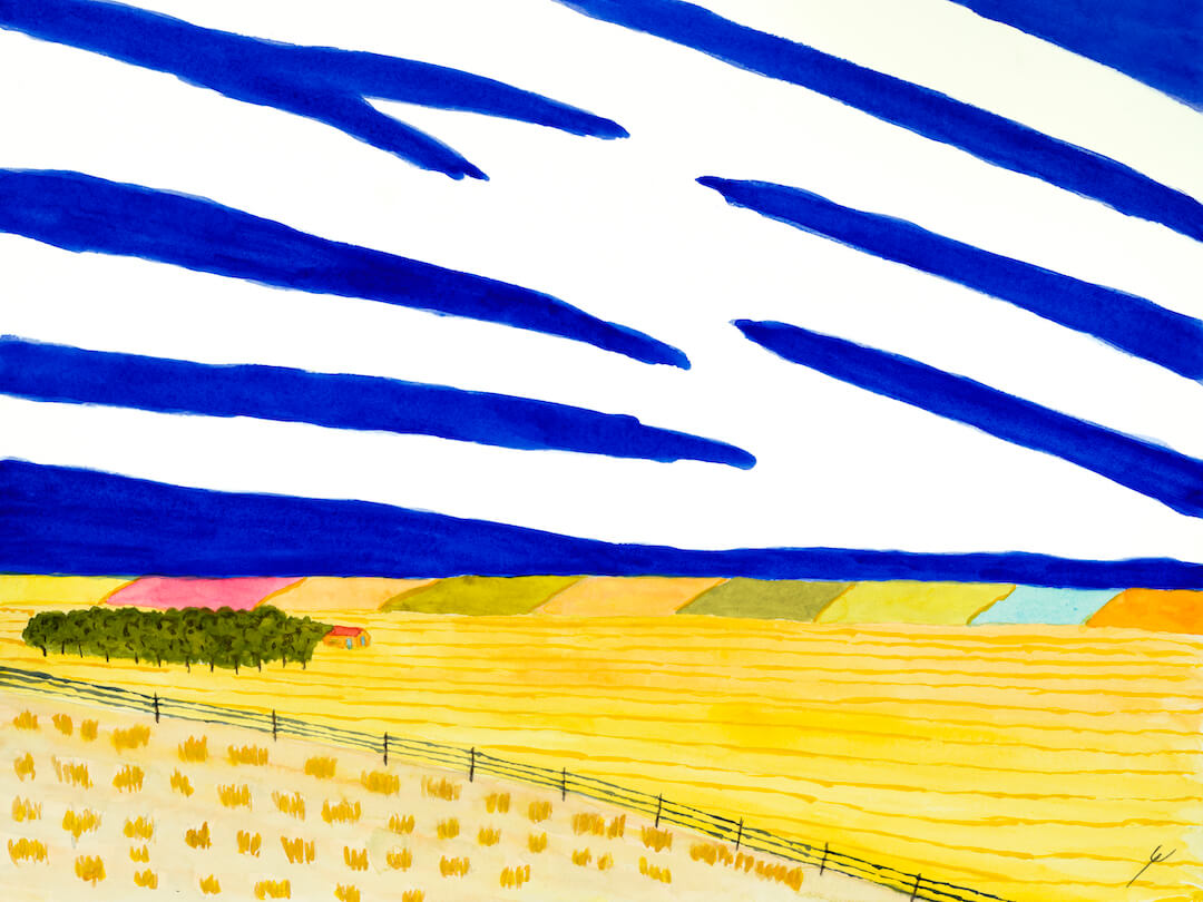 Farm in the Valley, Oliver County, North Dakota