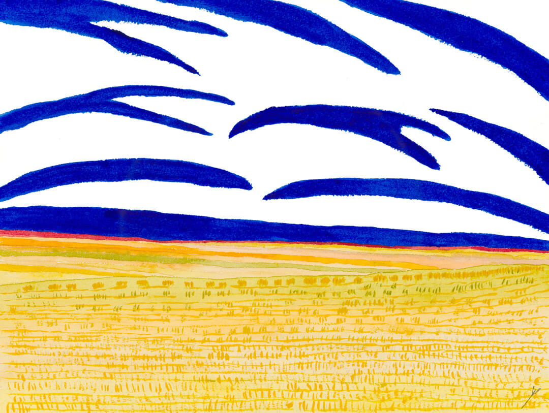 Fields After the Harvest, North Dakota