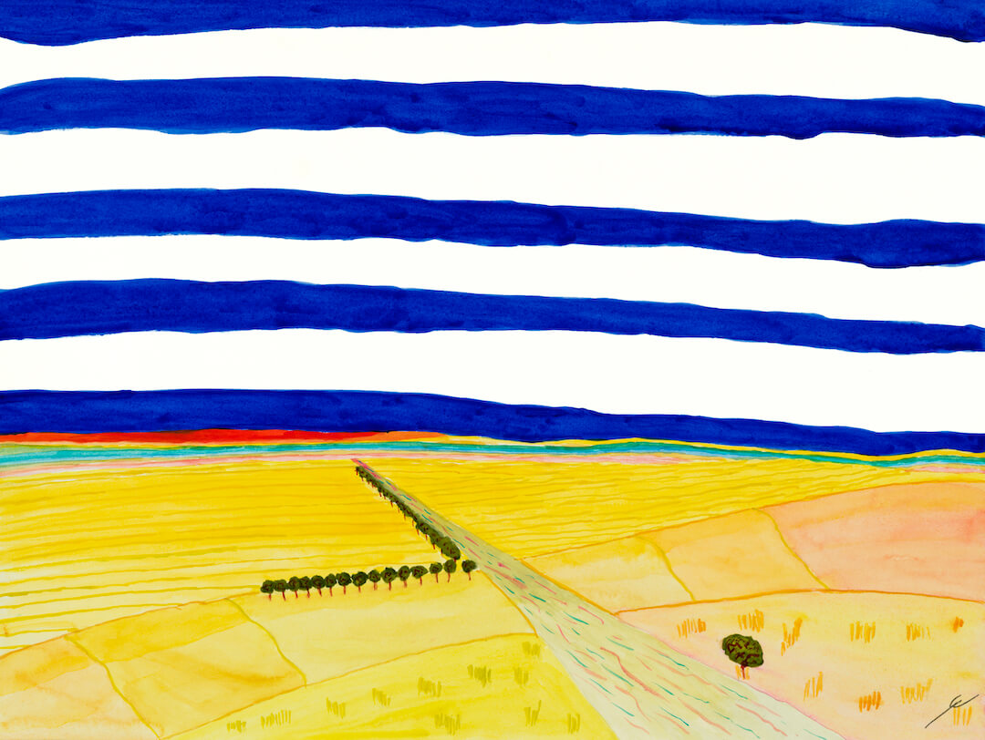 Fields and Hills, Oliver County, North Dakota