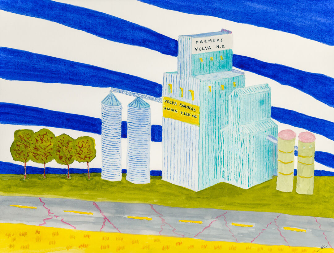 Grain Elevator, Velva, North Dakota