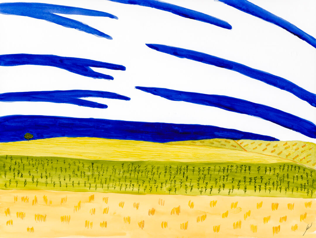 July Fields, McHenry County, North Dakota