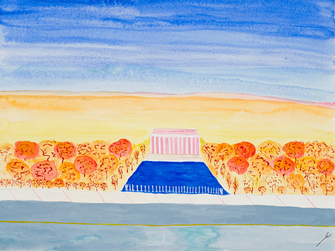Lincoln Memorial in Autumn, Washington, D.C.