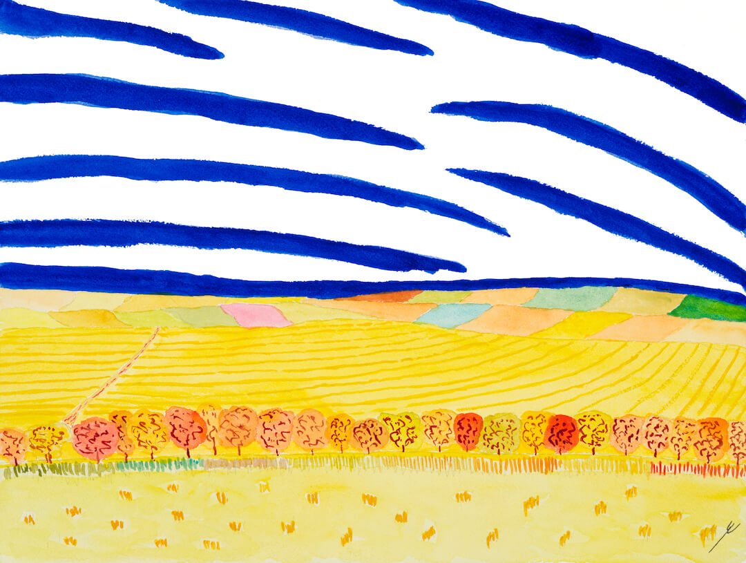 Missouri River Valley Fields, North Dakota