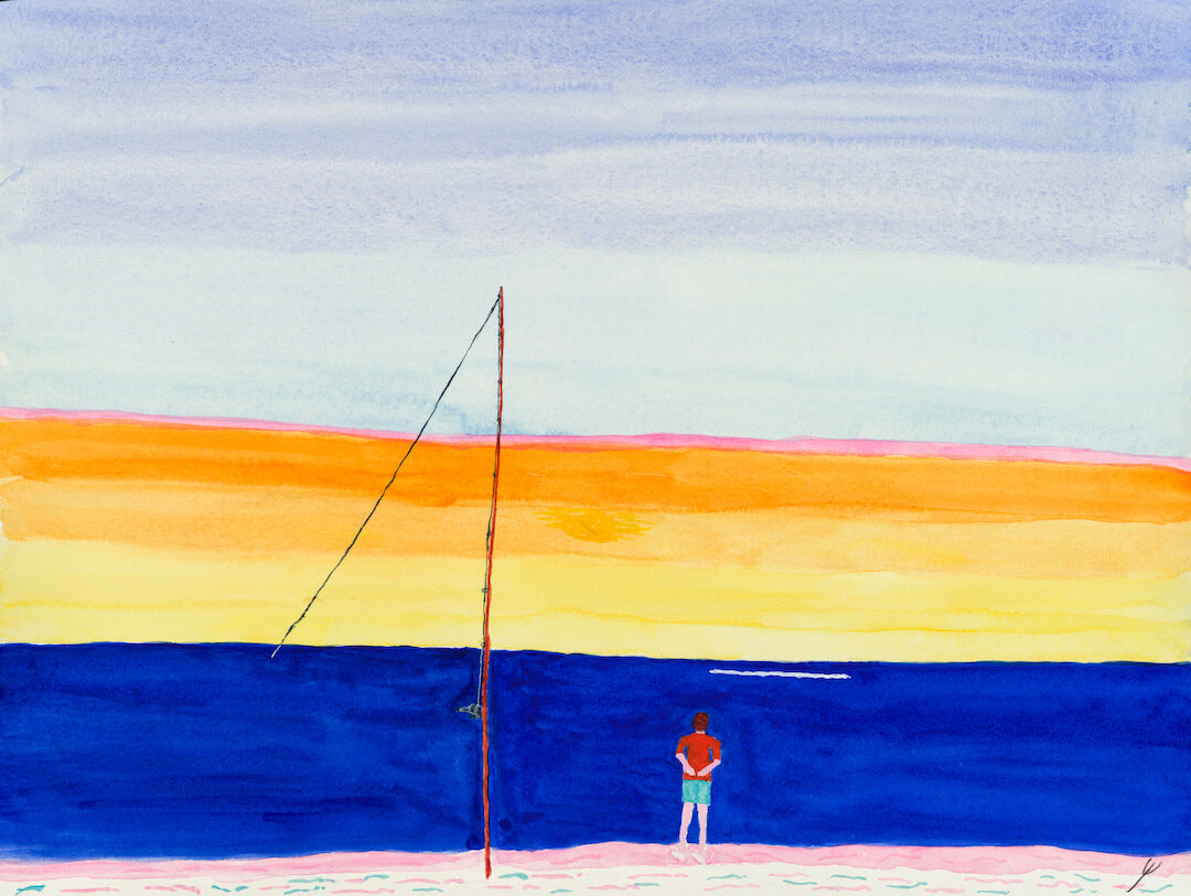 Patient Fisherman, Oahu North Shore