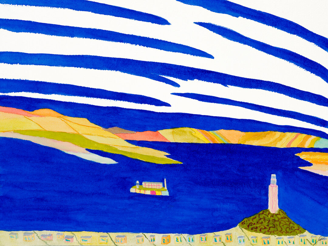 San Francisco Bay in Afternoon Light