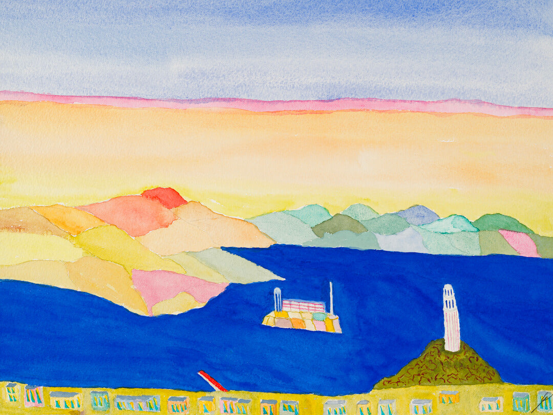 San Francisco Bay in Winter Light