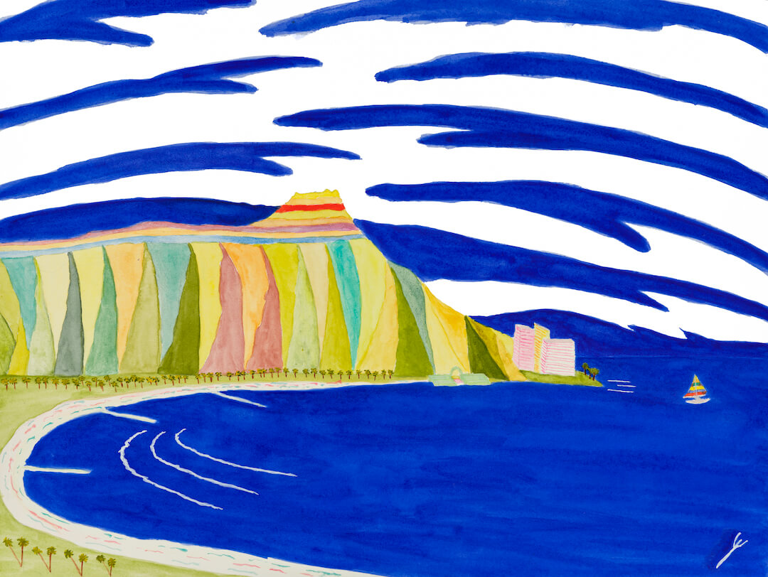 Spring Light on Diamond Head