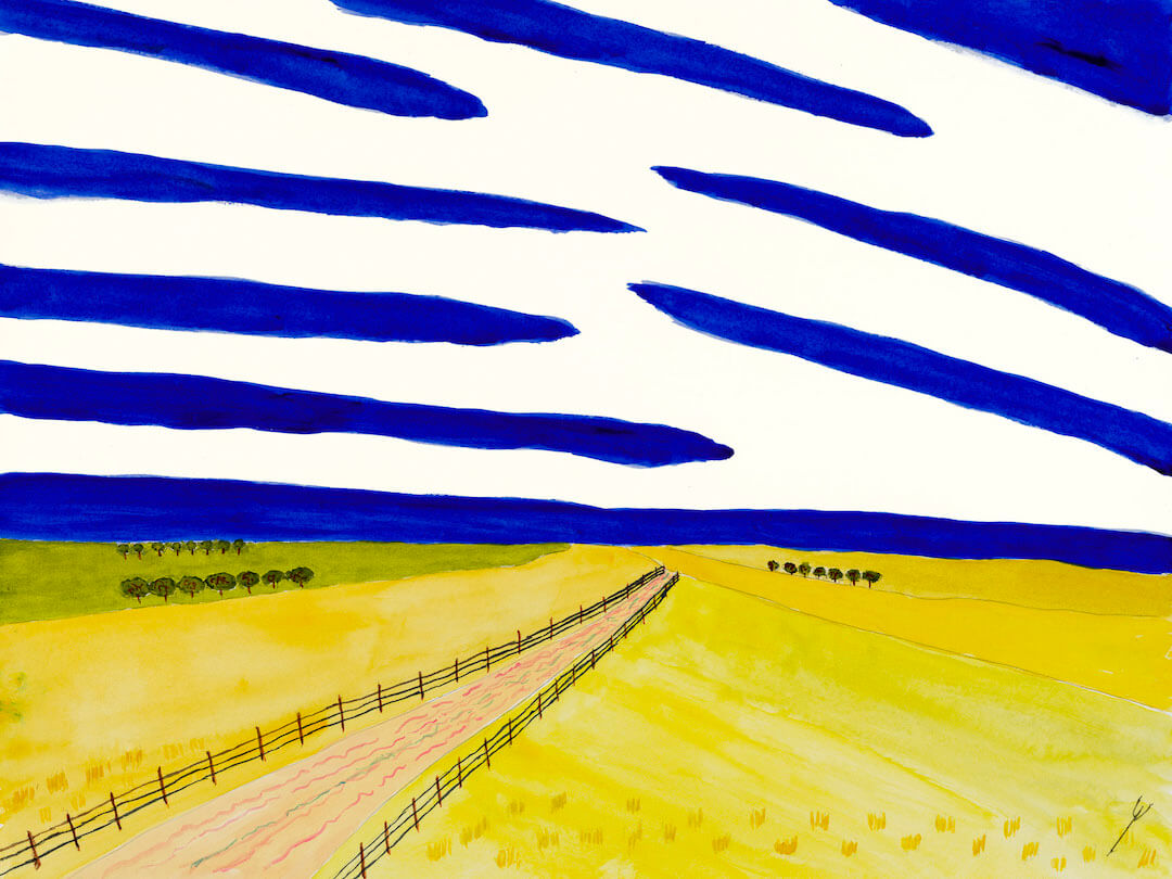 Walking Path Near Double Ditch, Burleigh County, North Dakota