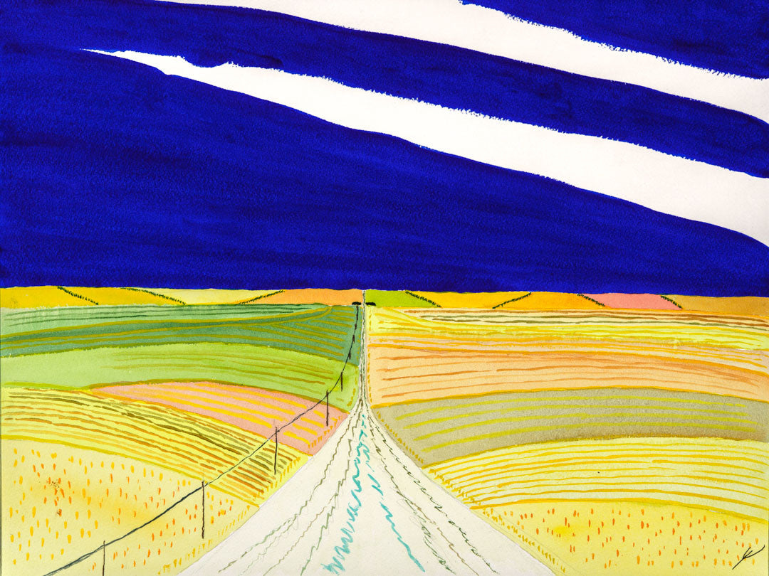 A Road to the Horizon, North Dakota