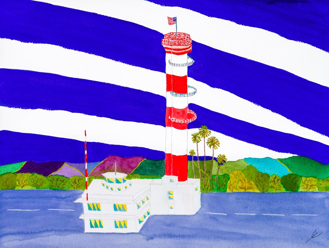 Air Traffic Tower, Ford Island, Honolulu