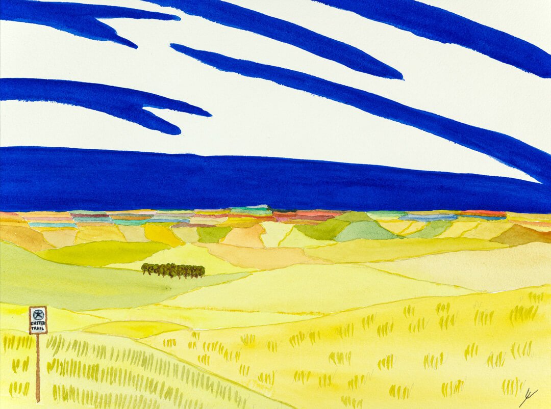 Along the Custer Trail, Badlands, North Dakota