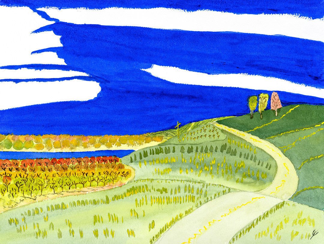 Annunciation Priory in Autumn, North Dakota