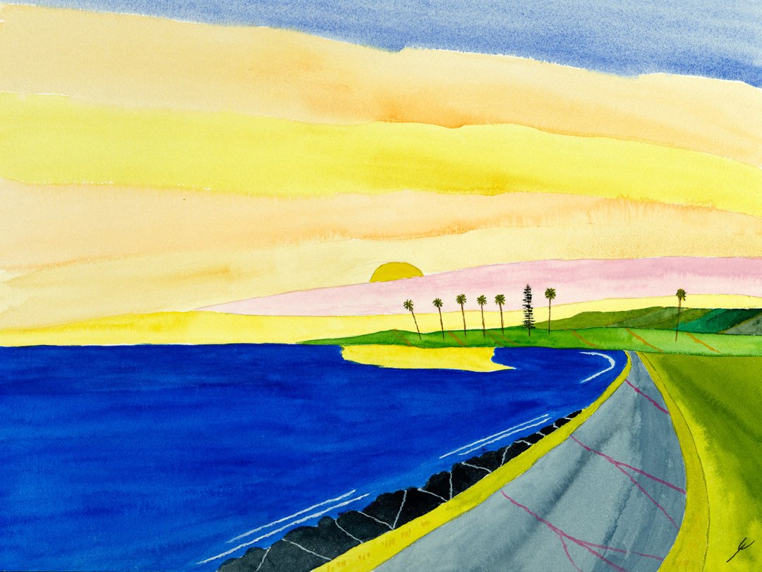 April Sunset, Poipu, Kaua’i