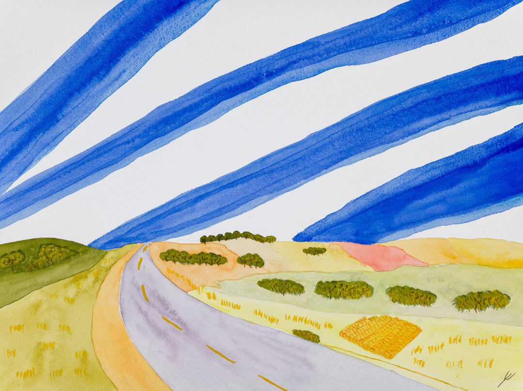 Bright Autumn Sky, North Dakota