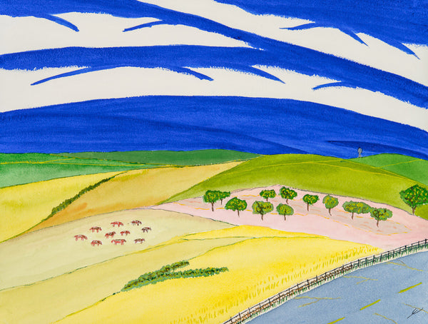 Cattle Grazing in North Dakota