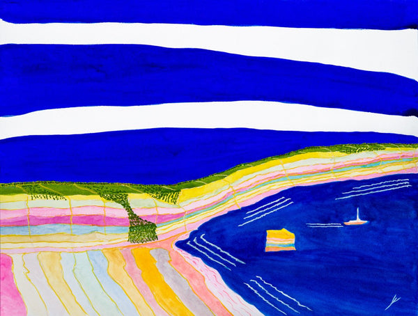 Cliffs Near Bonifacio, Corsica