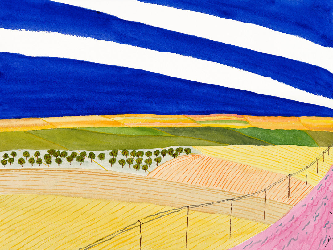 Colorful Hills, North Dakota