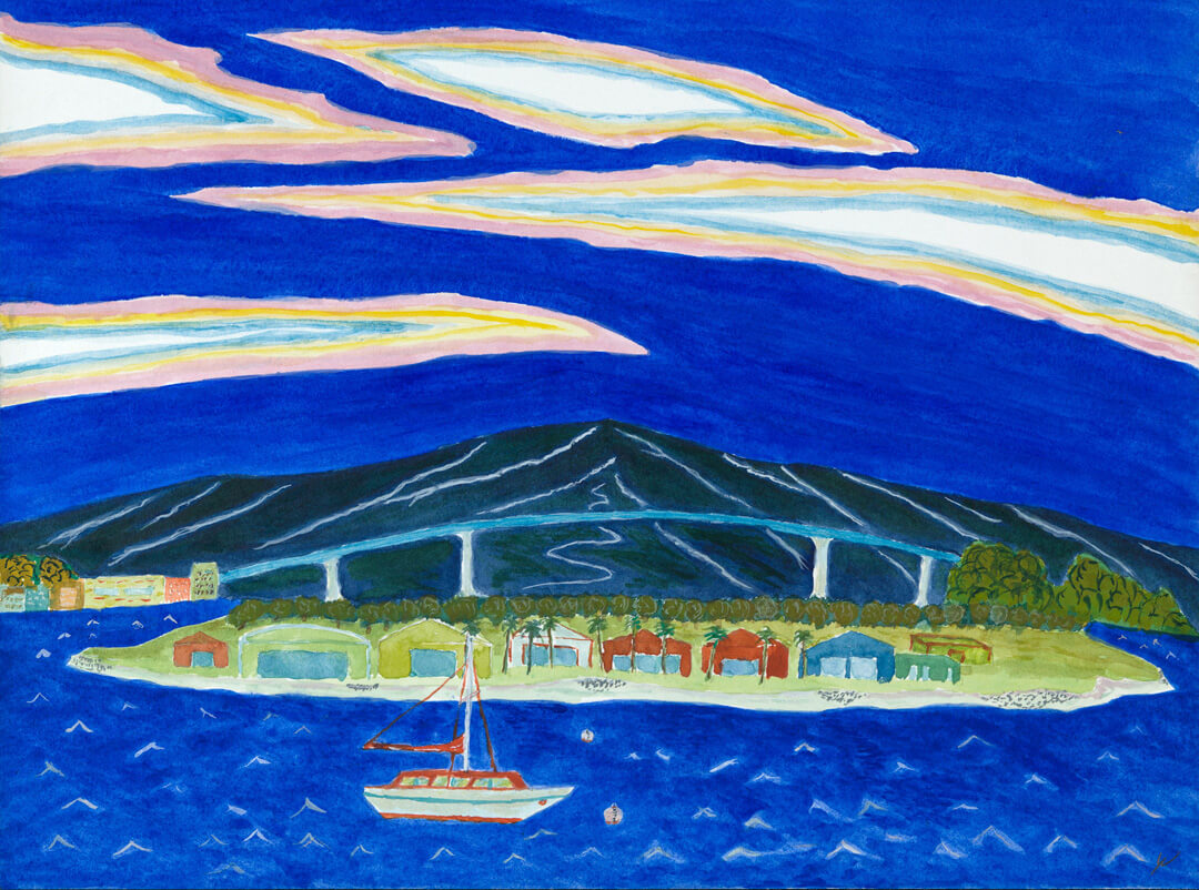 Coronado Bridge and North Island