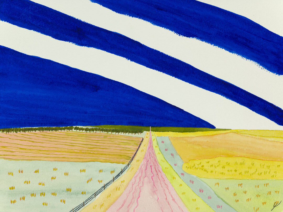 Country Road in Summer II, North Dakota