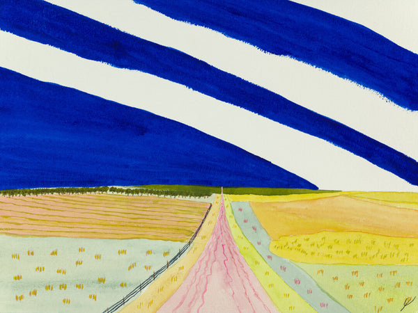 Country Road in Summer II, North Dakota