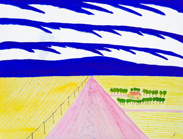 Country Road, Early Autumn, North Dakota