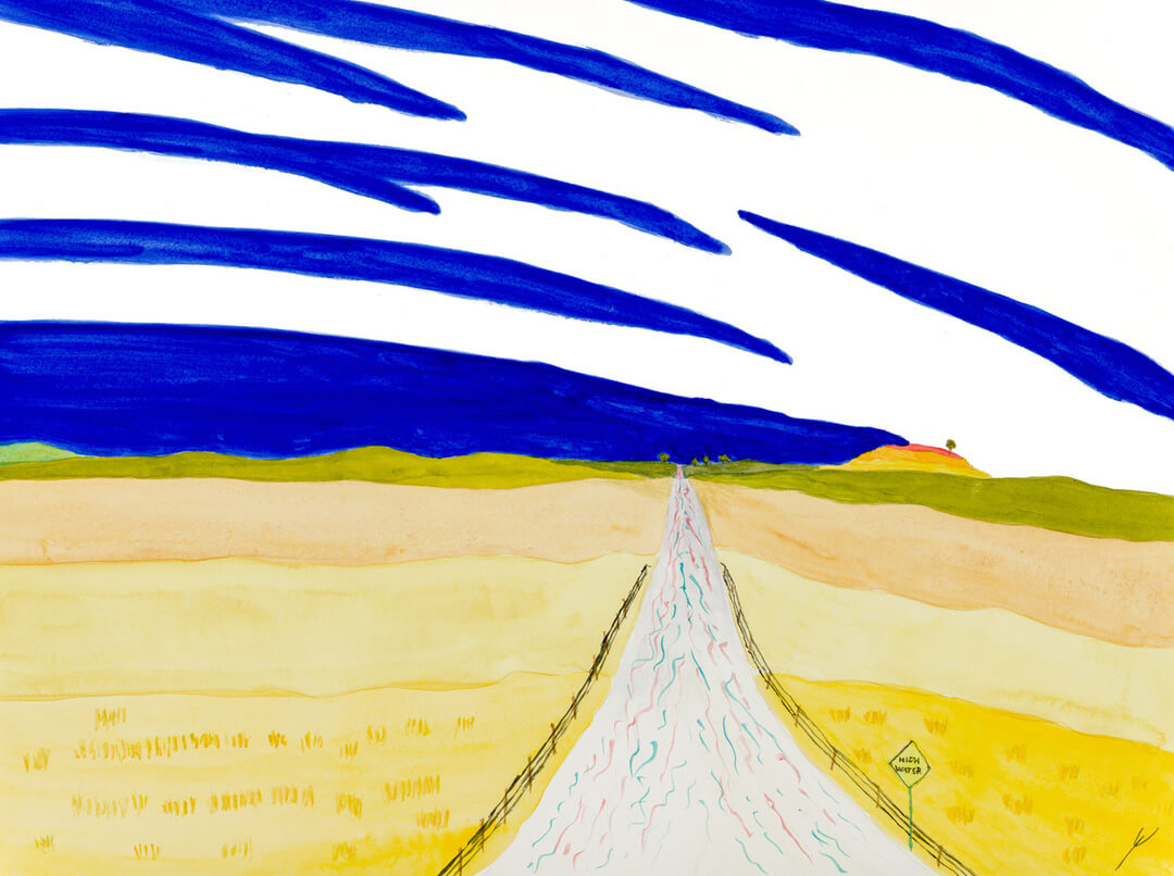 Country Road in Summer, Morton County, North Dakota