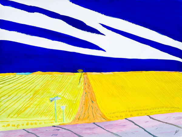 Country Roads Meet, North Dakota