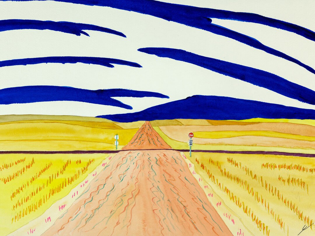 Crossing the Tracks, North Dakota