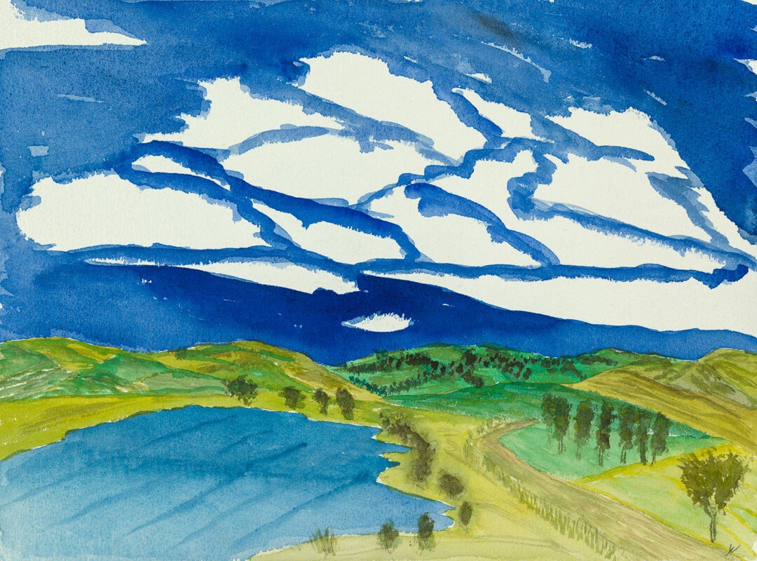 Crown Butte Reservoir