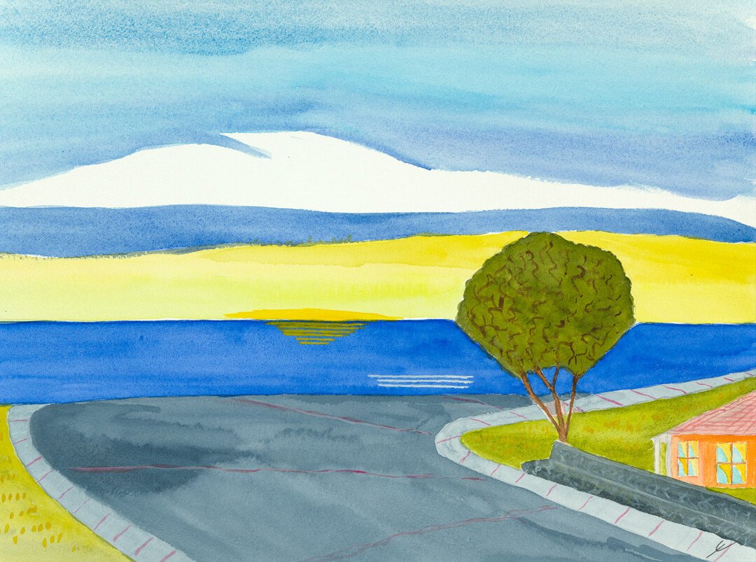 Curve by the Ocean, Poipu, Kaua'i