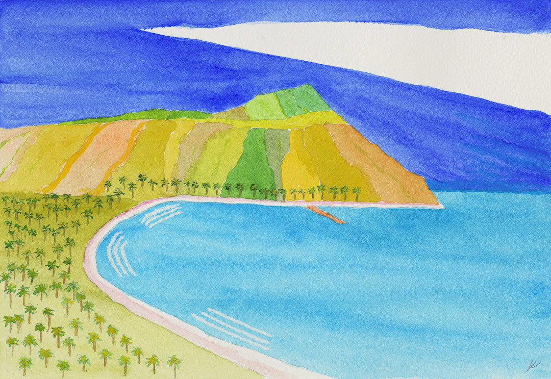 Diamond Head in Afternoon Light