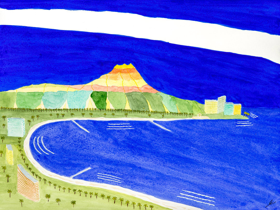 Diamond Head in Early Spring