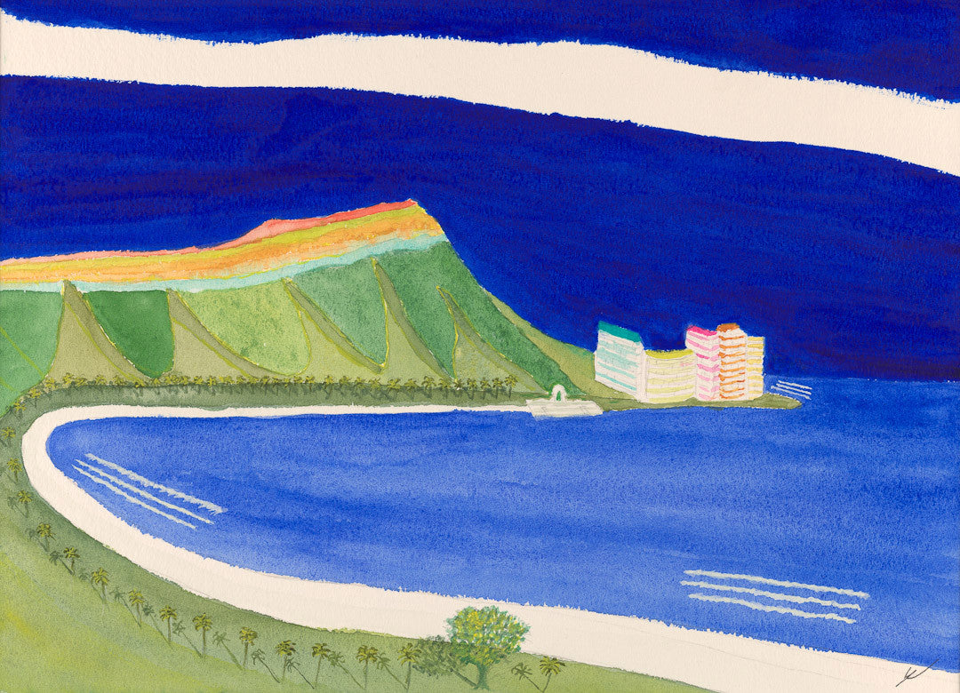 Diamond Head in Late Light