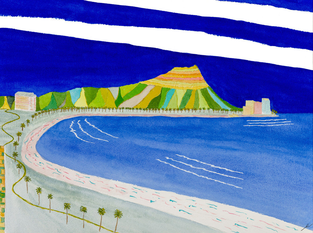 Diamond Head in Afternoon Light II