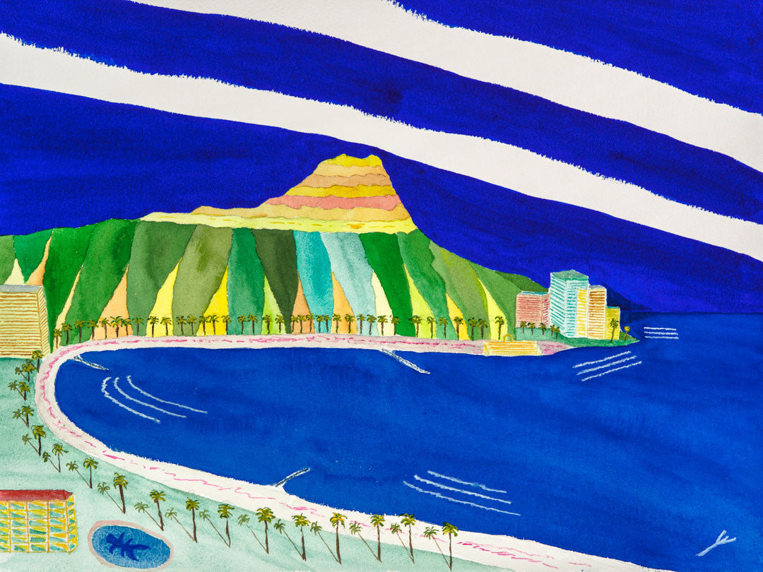 Diamond Head in April